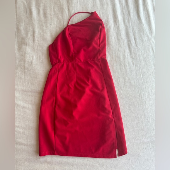 Princess Polly Red Mini Dress Size 2 - Picture 2 of 6